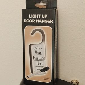 multi-purpose NIGHT-LAMP - LIGHT UP LED dry erase message board